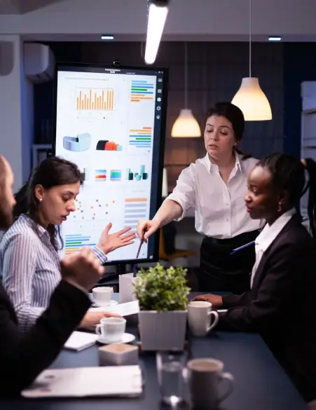 Diverse Professionals at Turtle Bear Engaged in Creative Collaboration